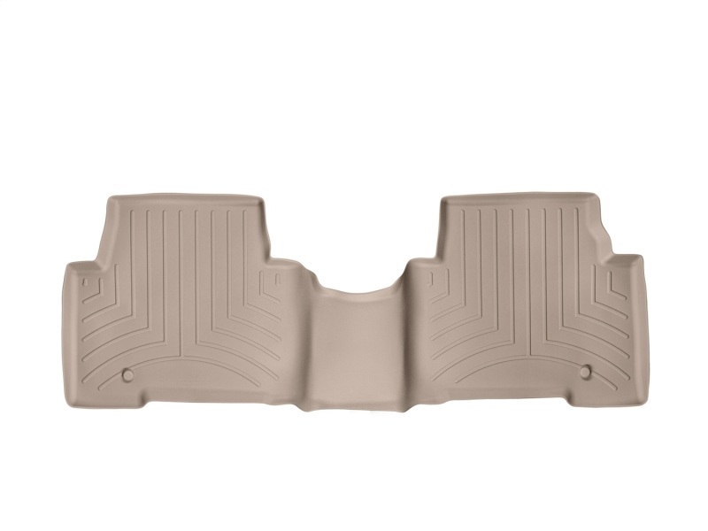 Hyundai Santa Fe Floor Mat - Rear - WeatherTech - FloorLiner DigitalFit - Tan - `13-`27