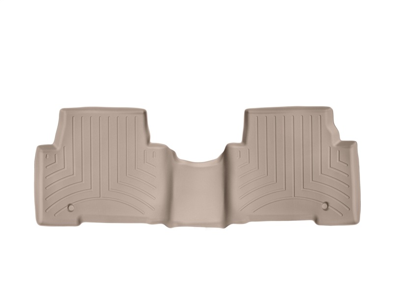 Hyundai Santa Fe Floor Mat - Rear - WeatherTech - FloorLiner DigitalFit - Tan - `13-`27