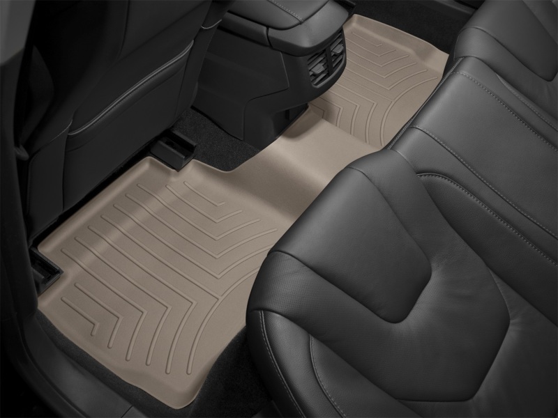 Hyundai Santa Fe FloorLiner - Rear - WeatherTech - DigitalFit - Tan - `13-`27