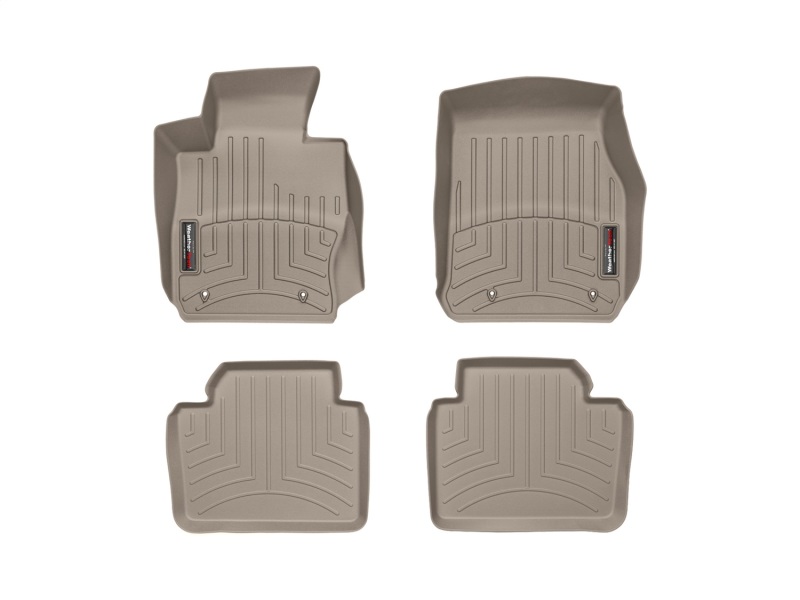 BMW 3 Series FloorLiner - Rear - WeatherTech - DigitalFit - Tan - `12-`27