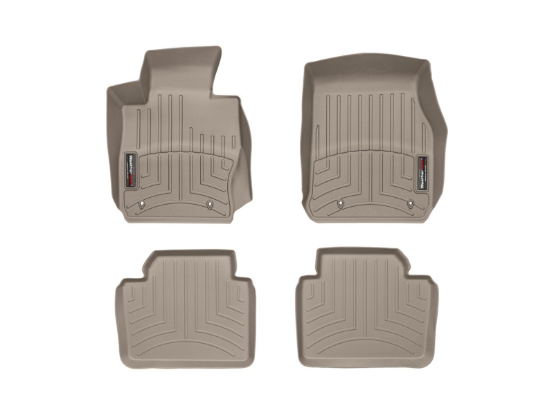 BMW 3 Series FloorLiner - Rear - WeatherTech - DigitalFit - Tan - `12-`27
