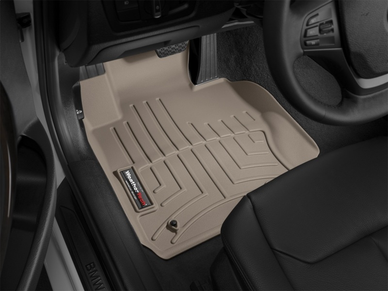 BMW 3 Series FloorLiner - Front - WeatherTech - DigitalFit - Tan - `12-`27