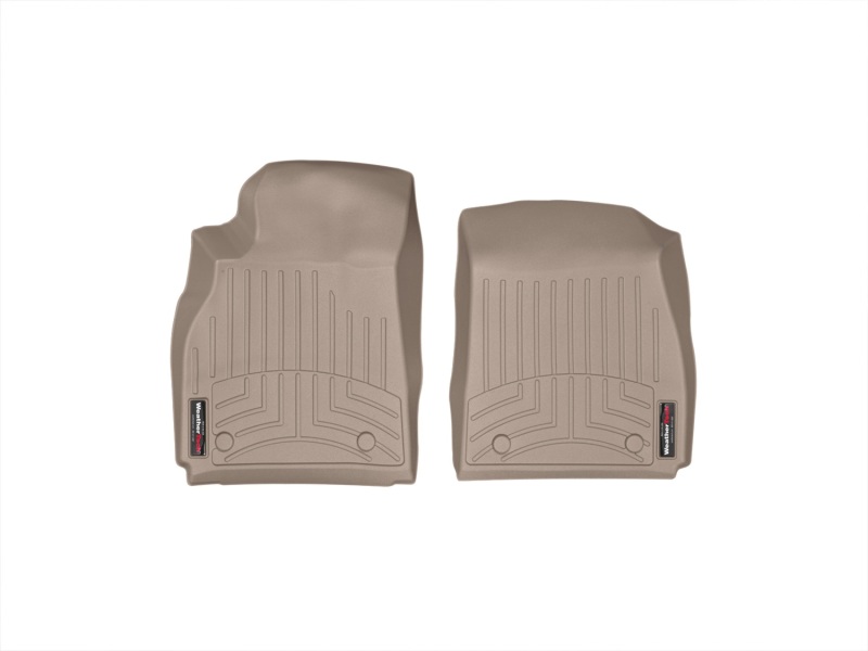Cadillac XTS FloorLiner - Front - WeatherTech - DigitalFit - Tan - `13-`27