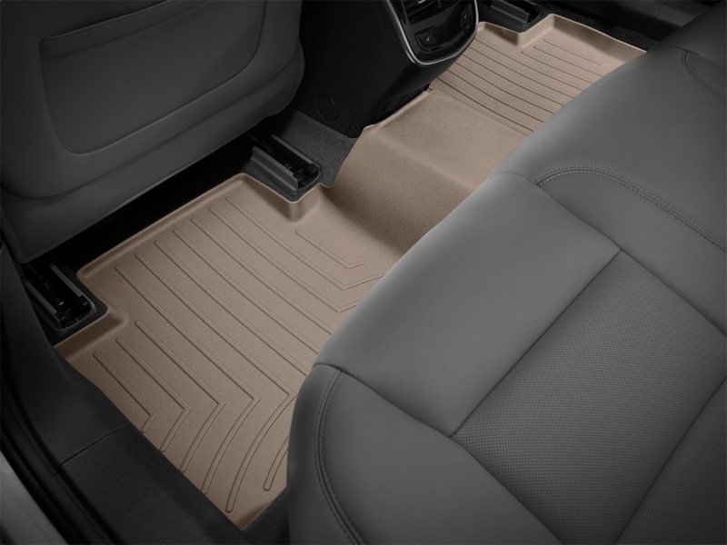 Cadillac XTS FloorLiner - Rear - WeatherTech - DigitalFit - Tan - `13-`27