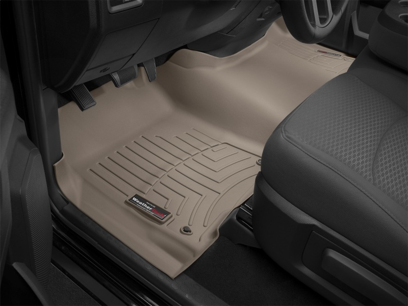 Ram 1500 FloorLiner - Front - WeatherTech - DigitalFit - Tan - `12-`13