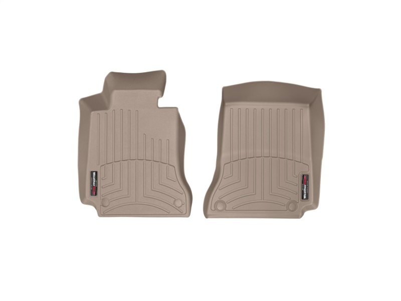 Mercedes-Benz C-Class FloorLiner - Front - WeatherTech - DigitalFit - Tan - `12-`13