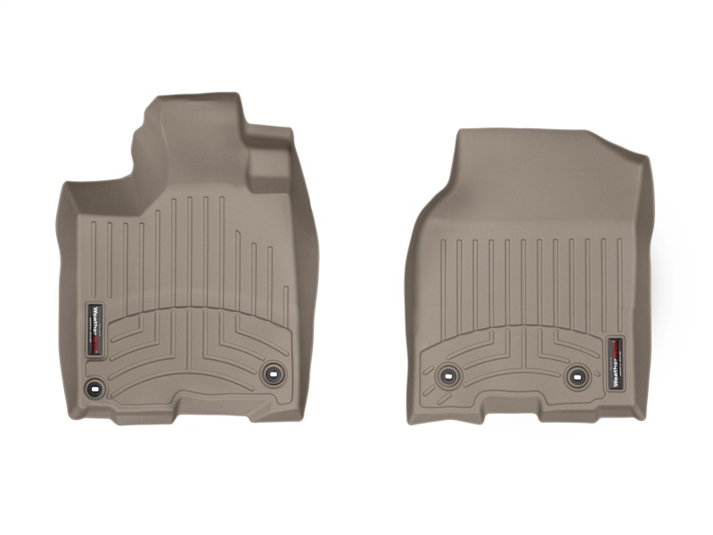 Acura RDX FloorLiner - Front - WeatherTech - DigitalFit - Tan - `13-`27