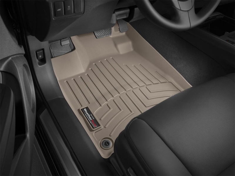 Acura RDX FloorLiner - Front - WeatherTech - DigitalFit - Tan - `13-`27