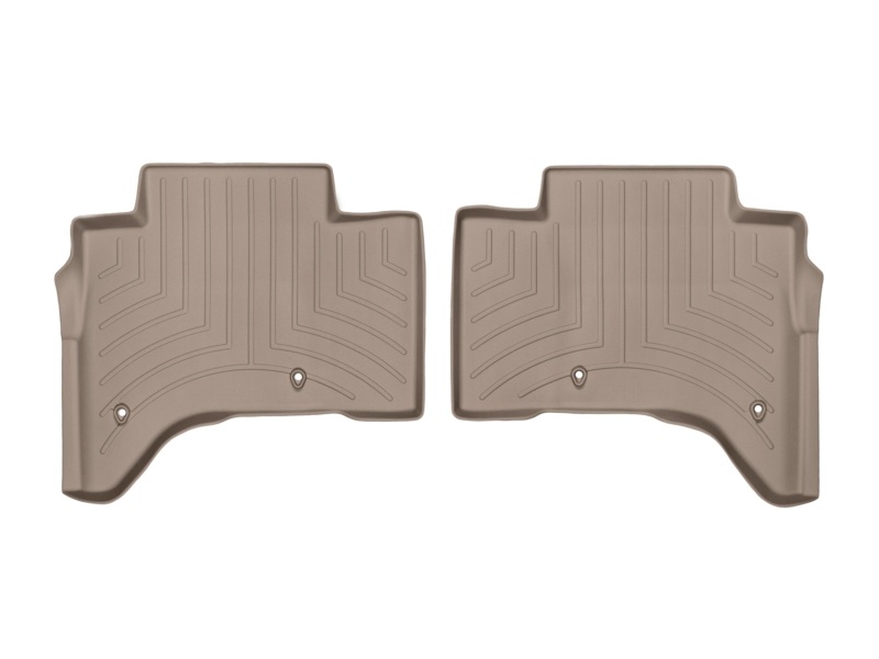 Land Rover Range Rover Floor Mats - Rear - WeatherTech - FloorLiner DigitalFit - Tan - `13-`27 Land Rover Range Rover Floor Mats - Rear - WeatherTech - FloorLiner DigitalFit - Tan - `13-`27
