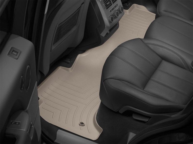 Land Rover Range Rover Sport Floor Liners - Rear - WeatherTech - FloorLiner DigitalFit - Tan - `13-`27