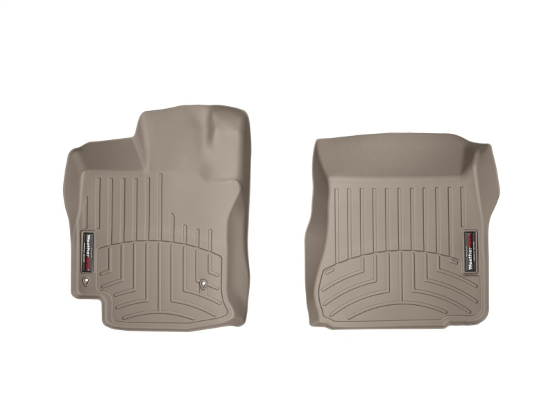 Toyota Venza FloorLiner - Front - WeatherTech - DigitalFit - Tan - 2012