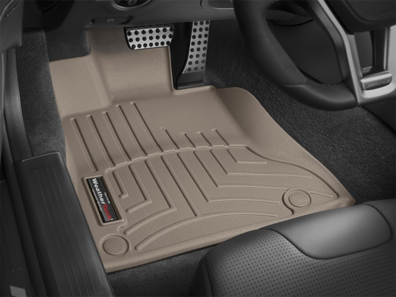 Mercedes-Benz SL-Class FloorLiner - Front - WeatherTech - DigitalFit - Tan - `13-`27