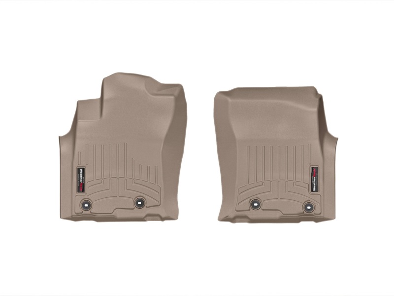 Toyota 4Runner FloorLiner - Front - WeatherTech - DigitalFit - Tan - `13-`27