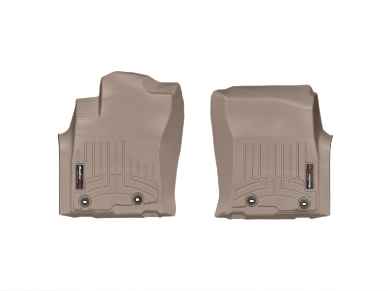 Toyota 4Runner FloorLiner - Front - WeatherTech - DigitalFit - Tan - `13-`27