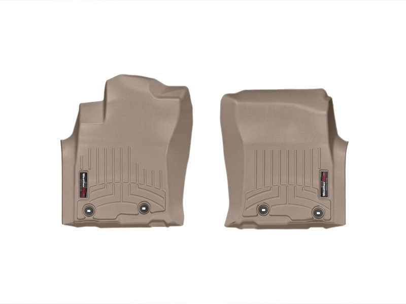 Toyota 4Runner FloorLiner - Front - WeatherTech - DigitalFit - Tan - `13-`27