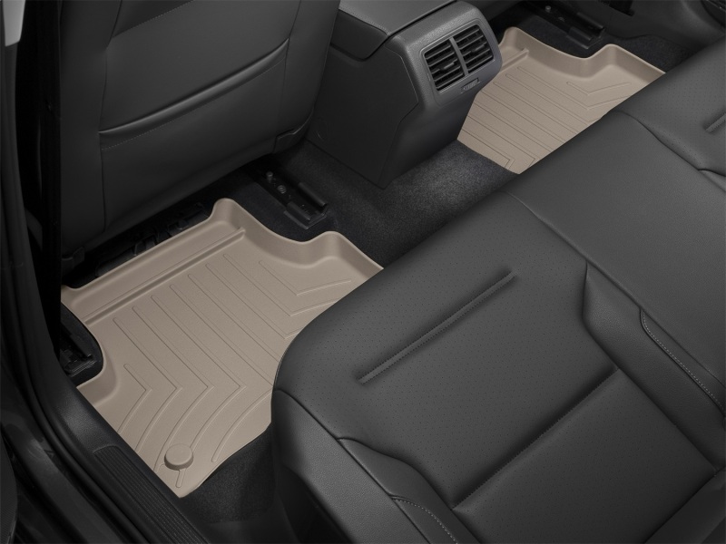 Volkswagen Golf FloorLiner - Rear - WeatherTech - DigitalFit - Tan - `15-`27