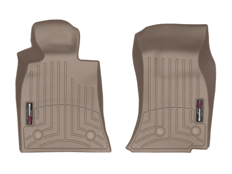 Cadillac ATS FloorLiner - Front - WeatherTech - DigitalFit - Tan - `13-`27