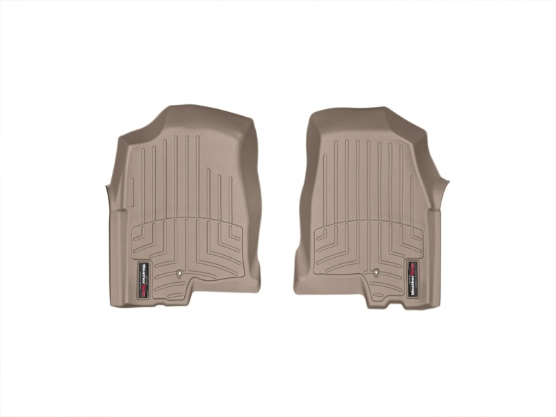 Chevrolet Colorado FloorLiner - Front - WeatherTech - DigitalFit - Tan - `04-`12