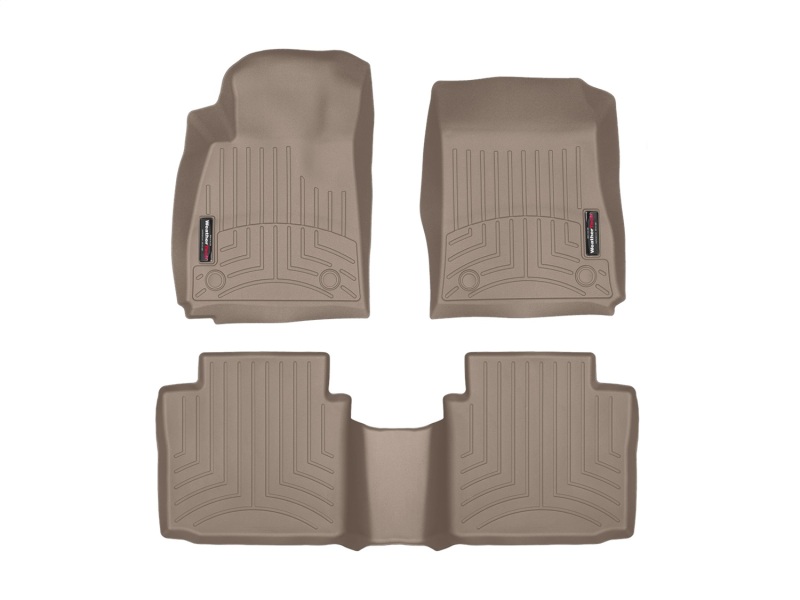 Chevrolet Impala FloorLiner - Front - WeatherTech - DigitalFit - Tan - `14-`27
