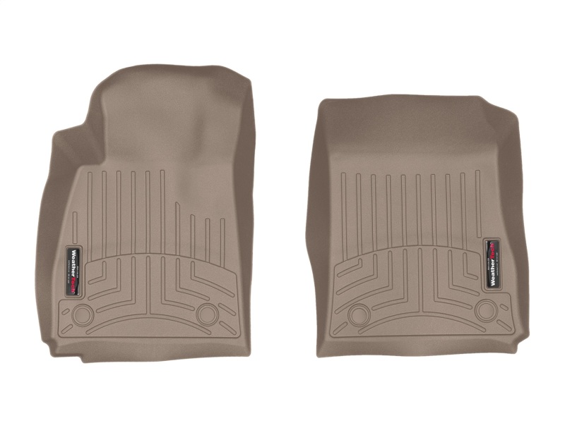 Chevrolet Impala FloorLiner - Front - WeatherTech - DigitalFit - Tan - `14-`27