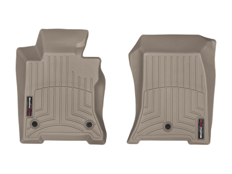 Acura TL FloorLiner - Front - WeatherTech - DigitalFit - Tan - `09-`13