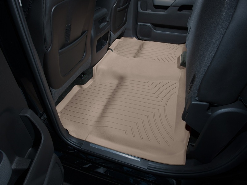 Chevrolet Silverado FloorLiner - Rear - WeatherTech - DigitalFit - Tan - `14-`27