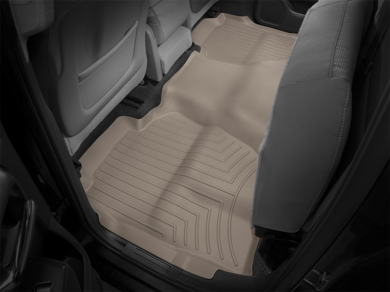 Chevrolet Silverado FloorLiner - Rear - WeatherTech - DigitalFit - Tan - `14-`27