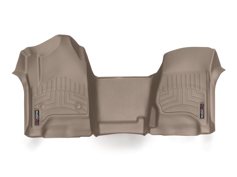 Chevrolet Silverado FloorLiner - Front - WeatherTech - DigitalFit - Tan - `14-`27