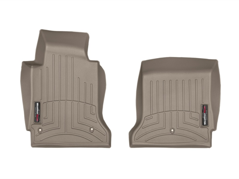 Chevrolet Corvette FloorLiner - Front - WeatherTech - DigitalFit - Tan - `12-`13