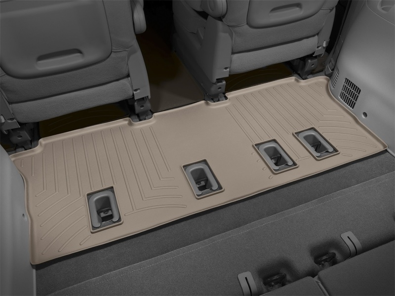 Kia Sedona FloorLiner - Rear - WeatherTech - DigitalFit - Tan - `06-`12