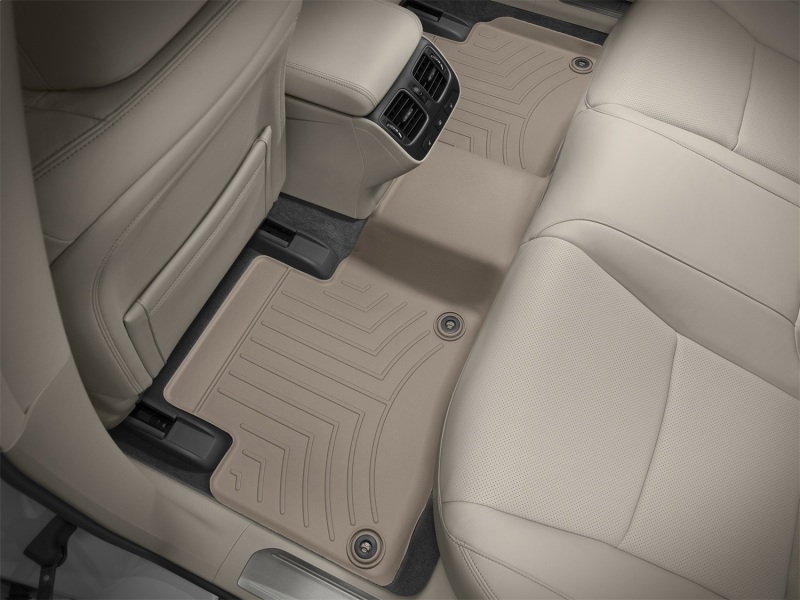 Acura RLX FloorLiner - Rear - WeatherTech - DigitalFit - Tan - `14-`27