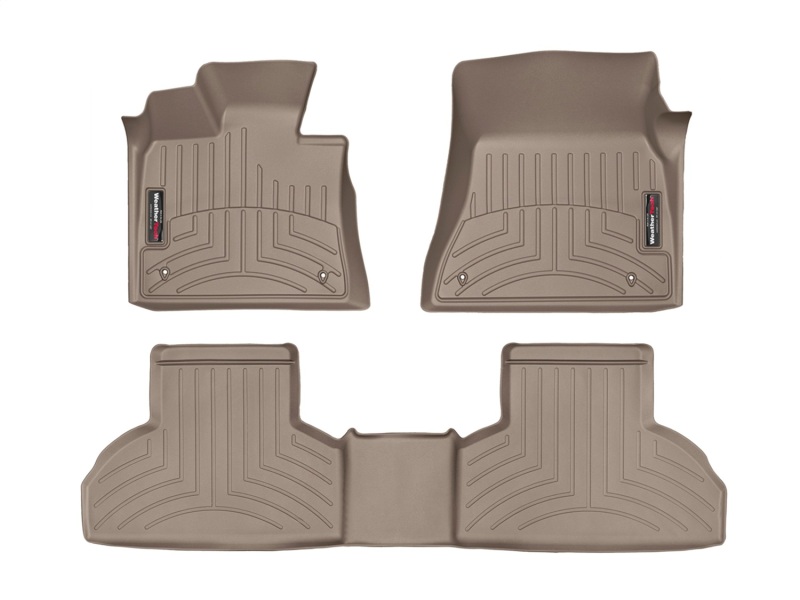 BMW X5 FloorLiner - Front - WeatherTech - DigitalFit - Tan - `14-`27