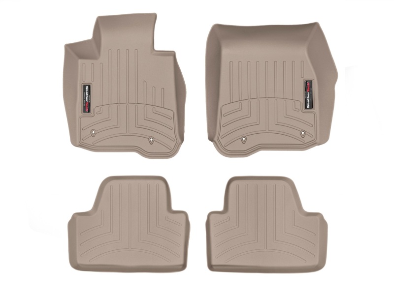 BMW 4 Series FloorLiner - Front - WeatherTech - DigitalFit - Tan - `14-`27