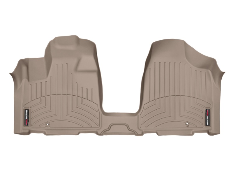 Chrysler Town & Country FloorLiner - Front - WeatherTech - DigitalFit - Tan - `11-`27