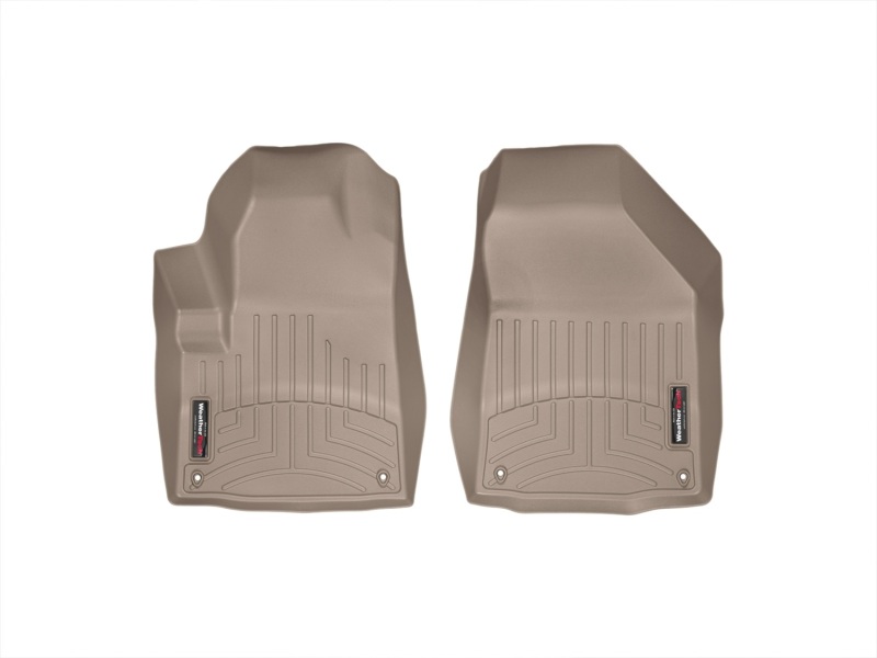 Jeep Cherokee FloorLiner - Front - WeatherTech - DigitalFit - Tan - `14-`27