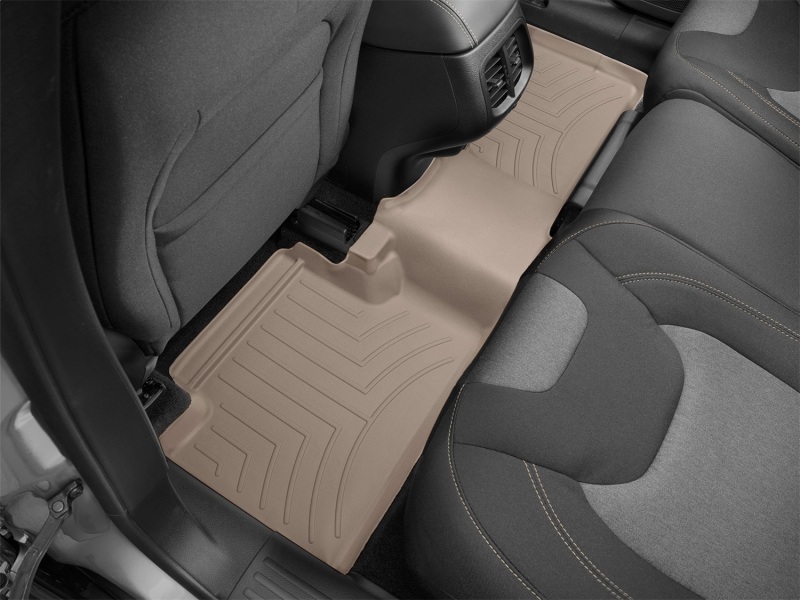 Jeep Cherokee FloorLiner - Rear - WeatherTech - DigitalFit - Tan - `14-`27