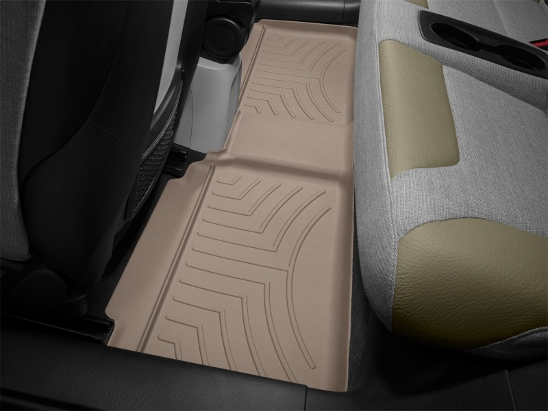 BMW i3 Floor Mats - Rear - WeatherTech - FloorLiner DigitalFit - Tan - `13-`27