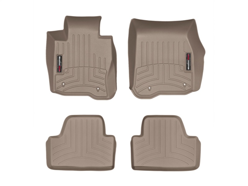 BMW 4-Series FloorLiner - Front + Rear - WeatherTech - DigitalFit - Tan - `14-`27