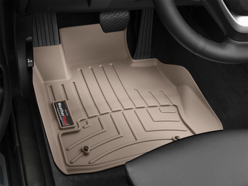 BMW 4 Series FloorLiner - Front - WeatherTech - DigitalFit - Tan - `14-`27