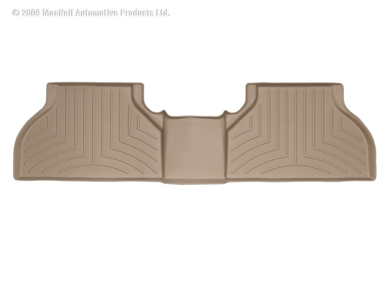 Mercedes-Benz S-Class FloorLiner - Rear - WeatherTech - DigitalFit - Tan - `14-`27 Mercedes-Benz S-Class FloorLiner - Rear - WeatherTech - DigitalFit - Tan - `14-`27