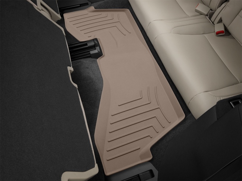 Acura MDX Floor Mat Set - Rear - WeatherTech - FloorLiner HP - Tan - `14-`16