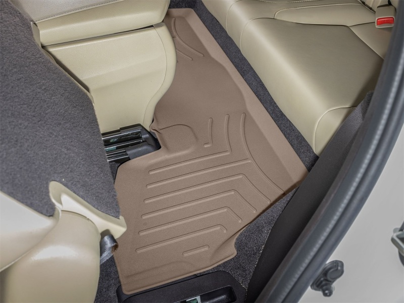 Acura MDX Floor Mat - Rear - WeatherTech - FloorLiner HP - Tan - `17-`20