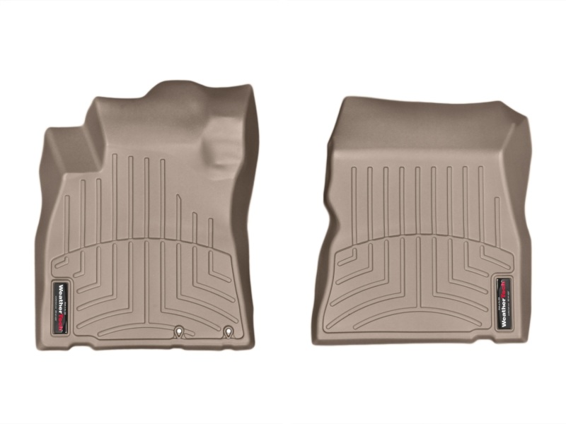 Nissan Versa FloorLiner - Front - WeatherTech - DigitalFit - Tan - `12-`27