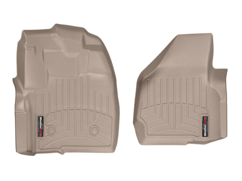 Ford F450 Front FloorLiner - WeatherTech - DigitalFit - Tan - `12-`27
