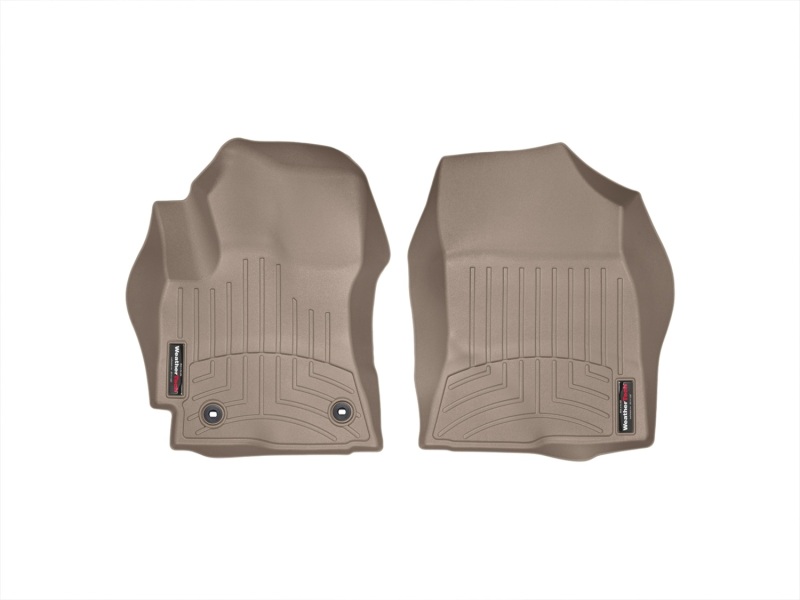 Toyota Corolla FloorLiner - Front - WeatherTech - DigitalFit - Tan - `14-`27