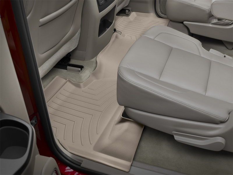 Chevrolet Suburban FloorLiner - Rear - WeatherTech - DigitalFit - Tan - `15-`27