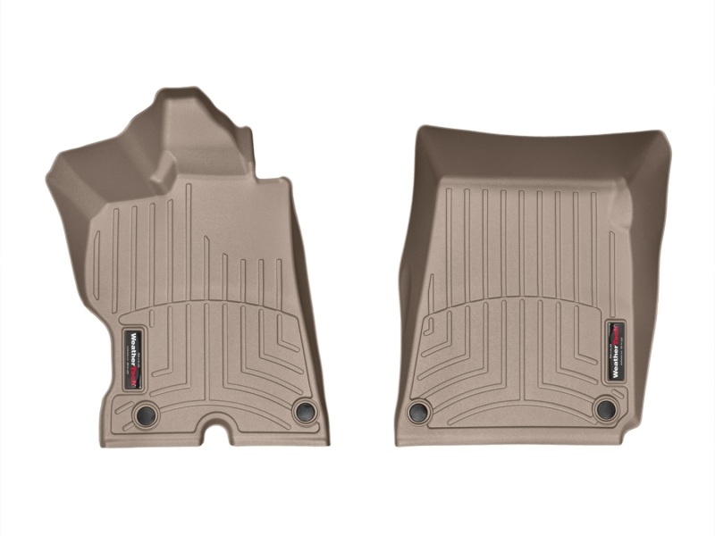 Ferrari FF FloorLiner - Front - WeatherTech - DigitalFit - Tan - `12-`27