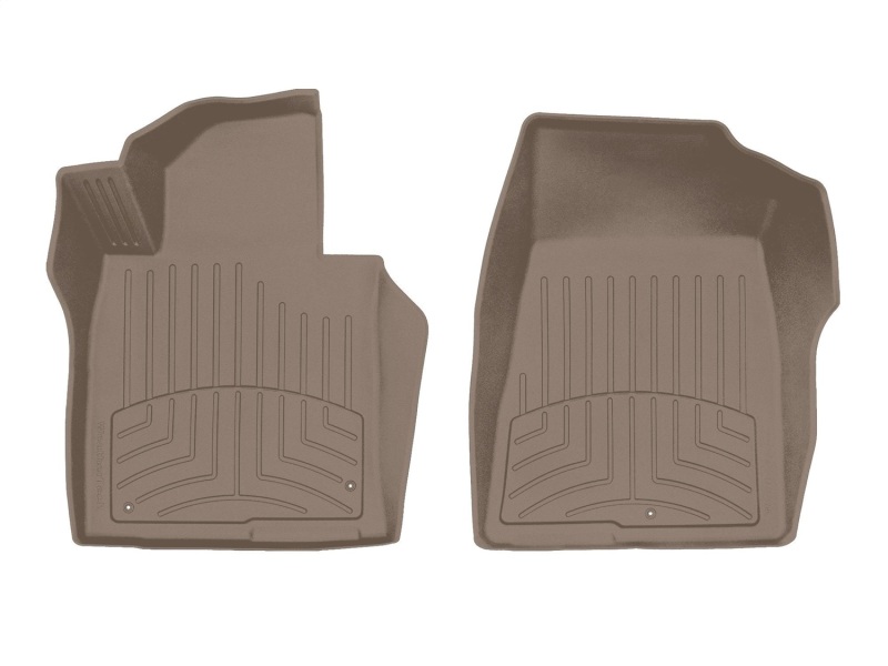 Kia Optima Floor Mat Set - Front - WeatherTech - FloorLiner HP - Tan - `16-`27 Kia Optima Floor Mat Set - Front - WeatherTech - FloorLiner HP - Tan - `16-`27