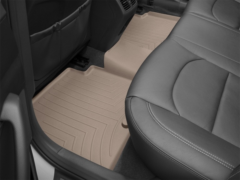 Hyundai Sonata FloorLiner - Rear - WeatherTech - DigitalFit - Tan - `15-`19