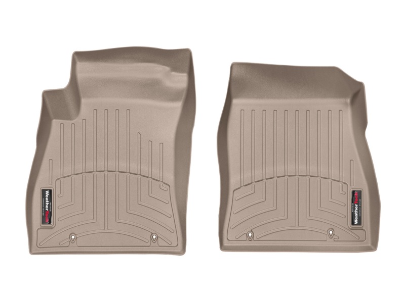 Nissan Sentra FloorLiner - Front - WeatherTech - DigitalFit - Tan - `13-`27